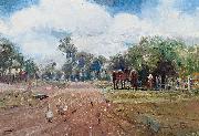 Walter Withers On the Eltham Road china oil painting artist